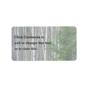 Only Pine Trees Label