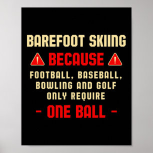 Only Require One Ll Refoot Skiing Adventure Sports Poster