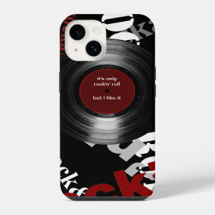 only rock & roll ~ music iPhone 14 case