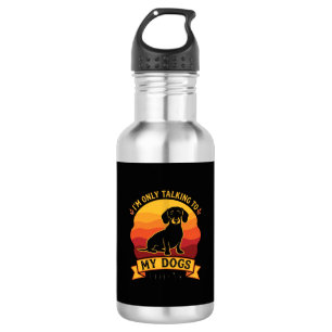 Only Talking Dogs Today Dog Sun 532 Ml Water Bottle