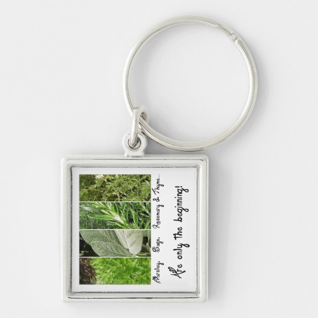 Only the Beginning Keychain (Front)