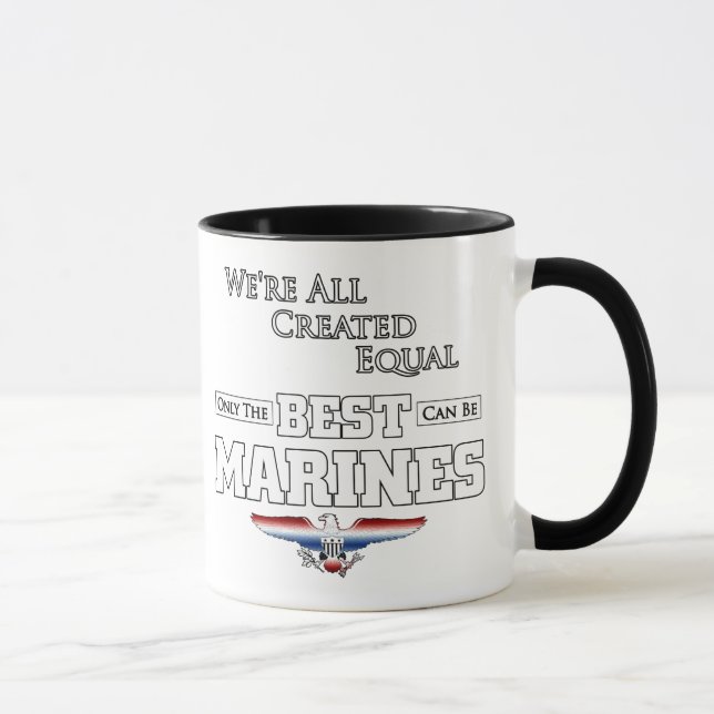 Only The Best Are Marines Mug (Right)