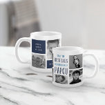Only the Best Dads Get Promoted to Papou Photo Coffee Mug<br><div class="desc">Only the best dads get promoted to Papou! Celebrate him with this sweet photo mug featuring the quote in handwritten style typography and seven of your favorite photos arranged in a collage layout. Personalize with a custom message and the year for a perfect Father's Day or Grandparents Day gift for...</div>