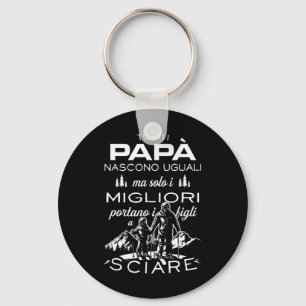 Only The Best Dads Take Their Sons Skiing In The S Key Ring