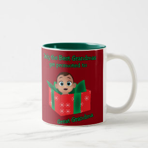 Only the Best Grandmas get promoted Mug