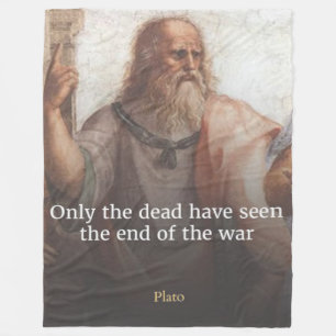 ONLY THE DEAD FLEECE BLANKET