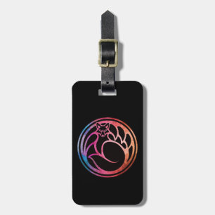 Only the fox god knows! luggage tag