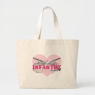 Only the strong survive Infantry Large Tote Bag