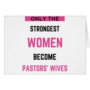 Only The Strongest Women Become Pastors' Wives bl