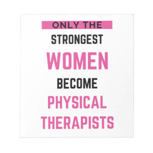 Only The Strongest Women Become Physical 2 Notepad
