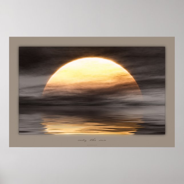 only the sun poster (Front)