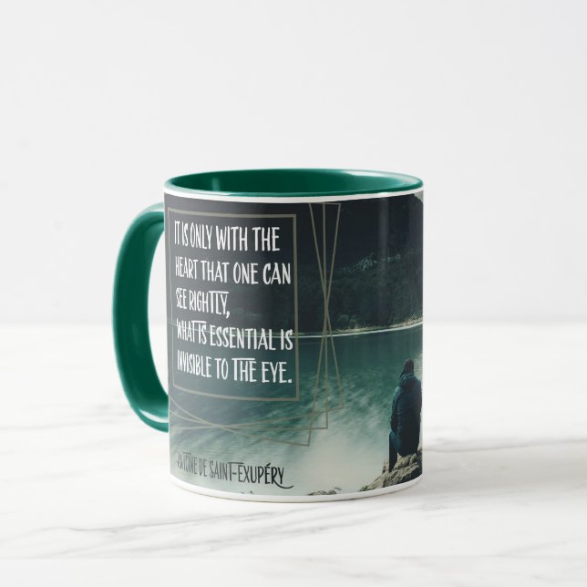 Only With The Heart Mug (Front Left)