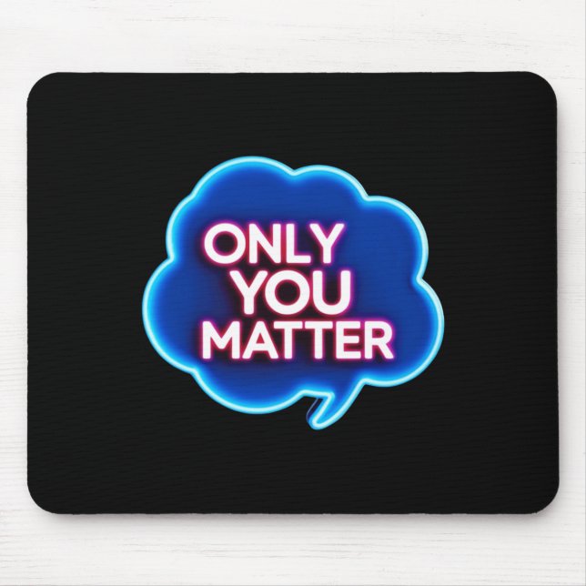 Only You 2 Sticker  Mouse Pad (Front)