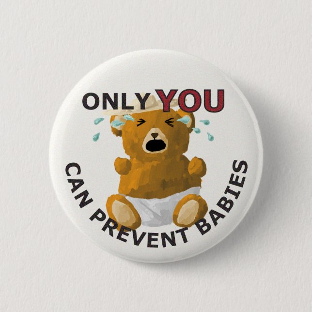 Only YOU button (Front)