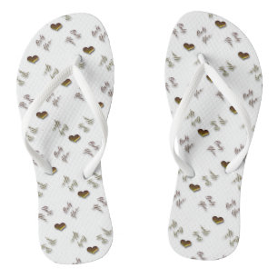 Only you. valentines love pattern with hearts. thongs