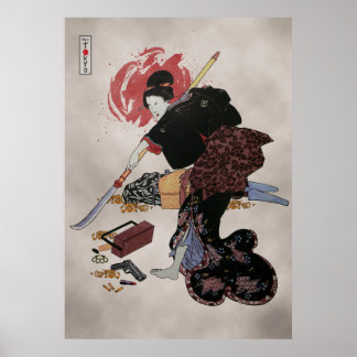 Onna-Bugeisha Ishi-jo Poster