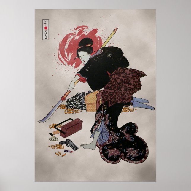 Onna-Bugeisha Ishi-jo Poster (Front)