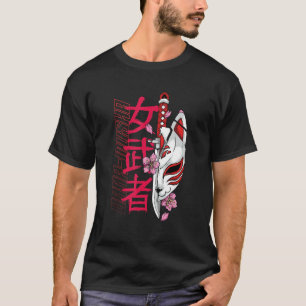 Onna musha Female Samurai Japanese Warrior Ronin B T-Shirt