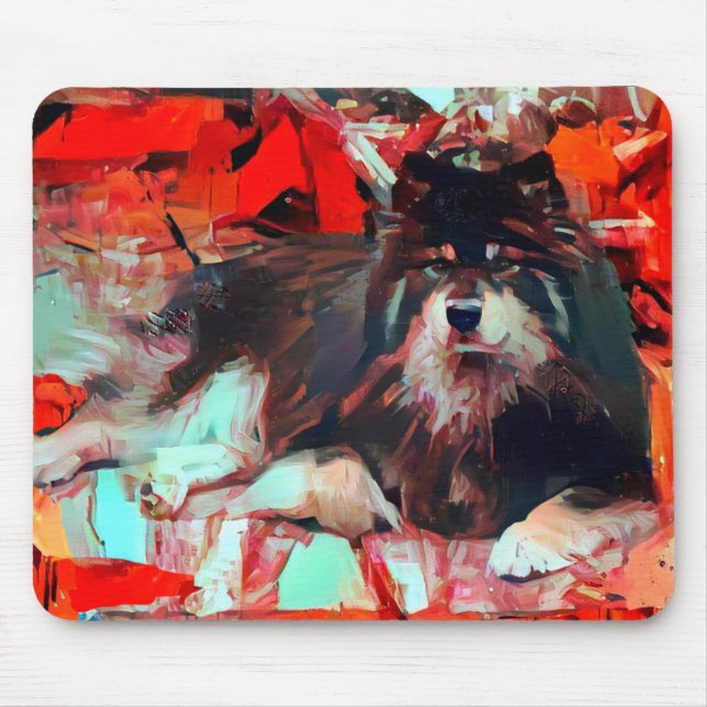 ONNI BEAR -FINNISH  LAPPHUND - Mousepad (Front)