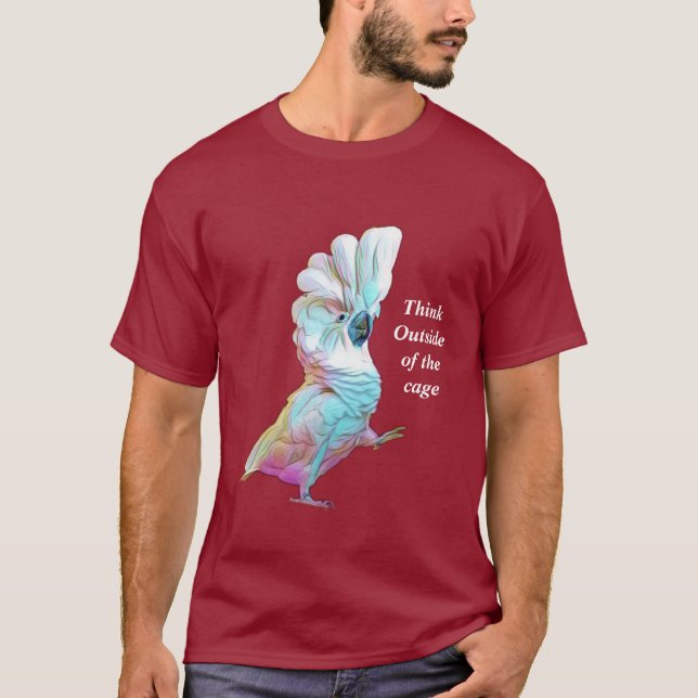 Onni Cockatoo Think Outside Of The Cage Shirt (Front)