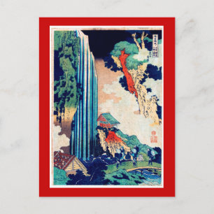 Ono Falls Hokusai Japanese Fine Art Postcard