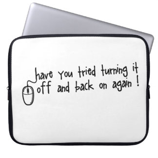 ONOFF BY EKLEKTIX LAPTOP SLEEVE