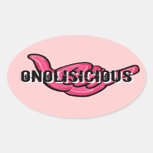 Onolisicious hawaiian hottie stickers