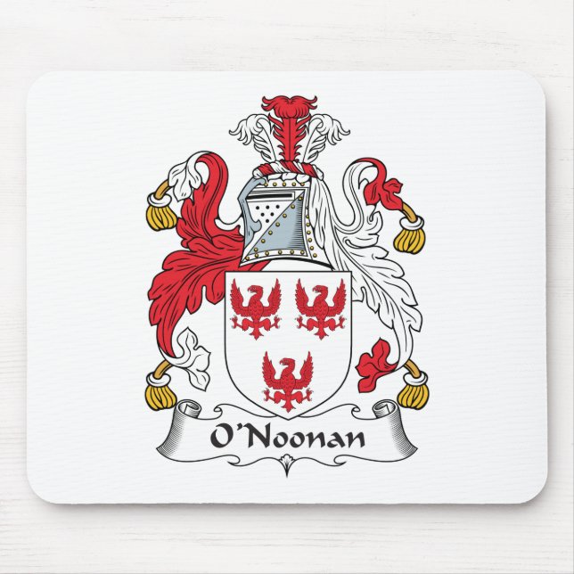 O'Noonan Family Crest Mouse Pad (Front)
