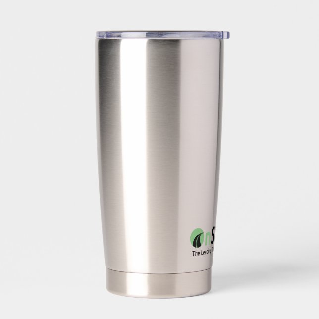 OnStation Custom Water Bottle: Thermal Tumbler (Left)