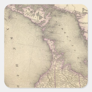 Ontario 3 square sticker