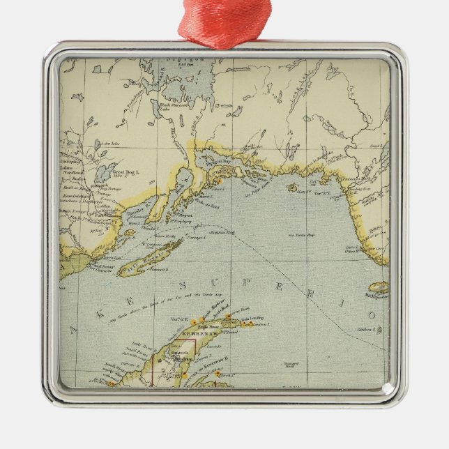 Ontario, Canada Metal Ornament (Front)