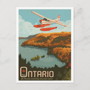 Ontario Canada Vintage Travel Postcard