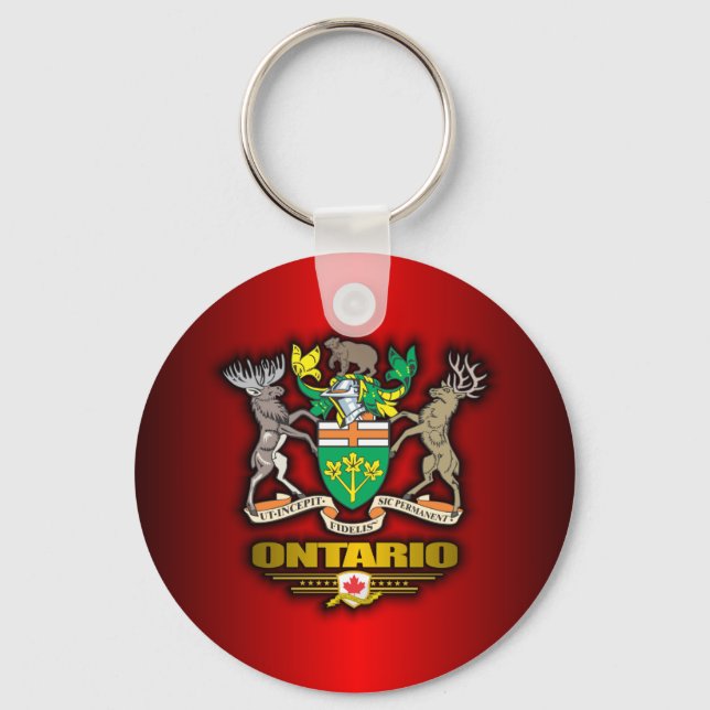 Ontario COA Key Ring (Front)