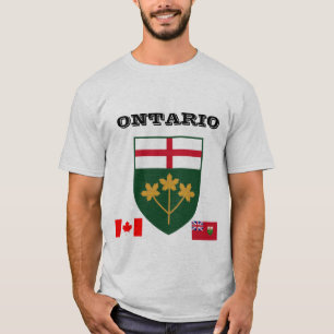 Ontario Customizable Coat of Arms T Shirt