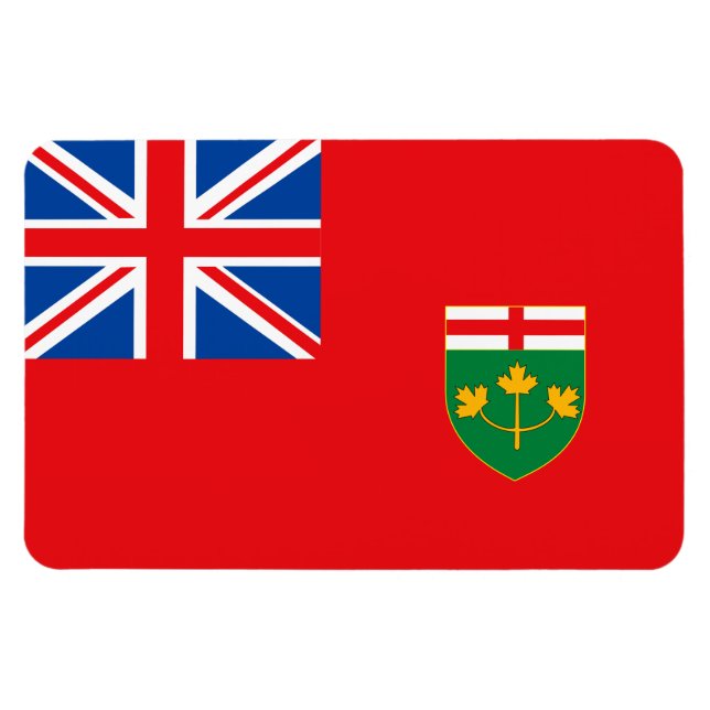 ONTARIO Flag Magnet (Horizontal)