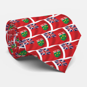 Ontario Flag Tie