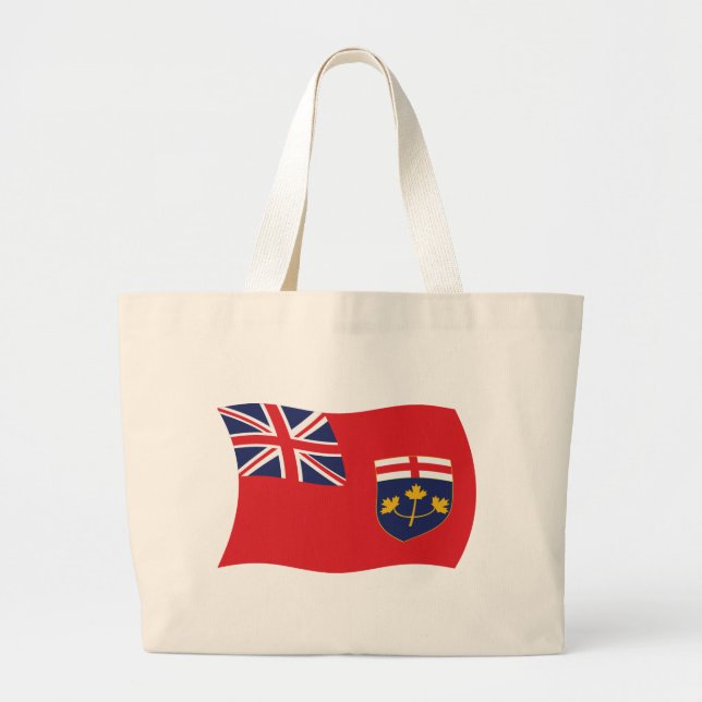 Ontario Flag Tote Bag (Front)