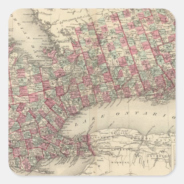 Ontario Square Sticker (Front)