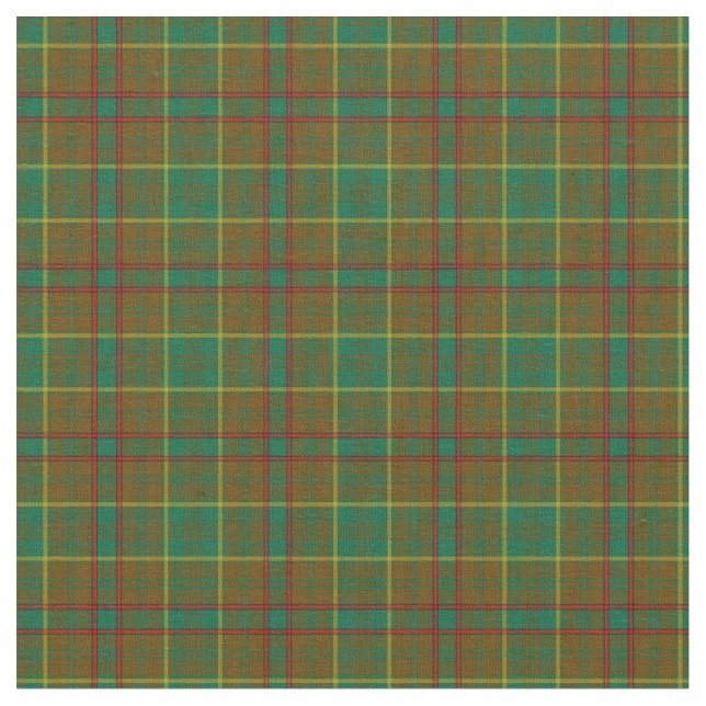 Ontario Tartan Fabric (Close Up)