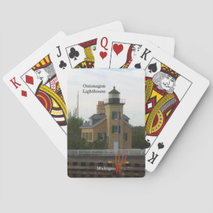 Ontonagon Lighthouse playing cards