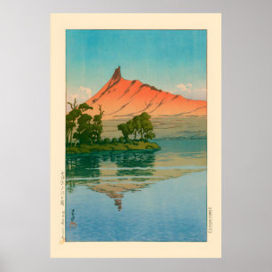 Onuma Park in Hokkaido by Kawase Hasui Poster