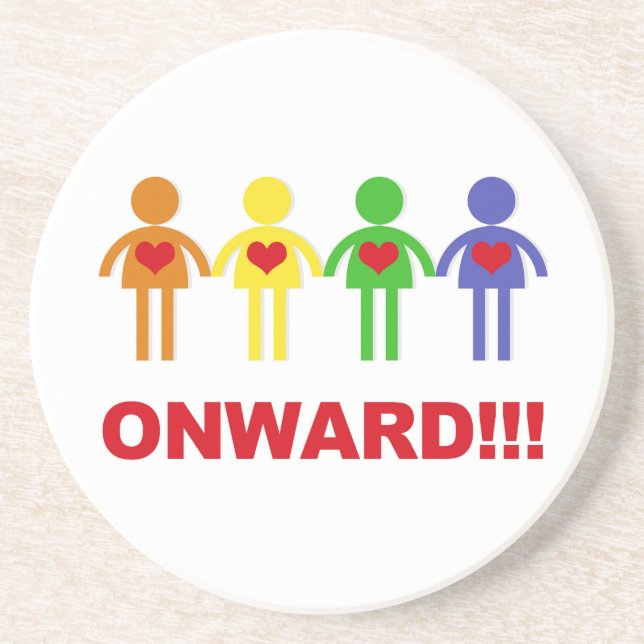 Onward!!! Coaster (Front)