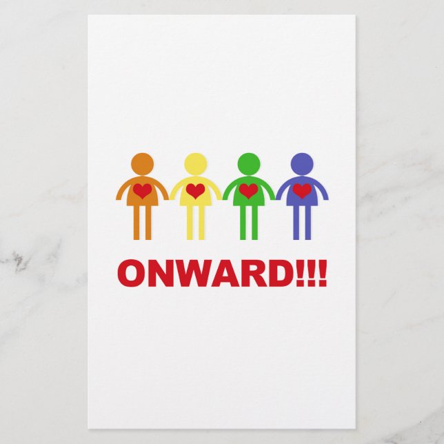 Onward!!! Stationery (Front)