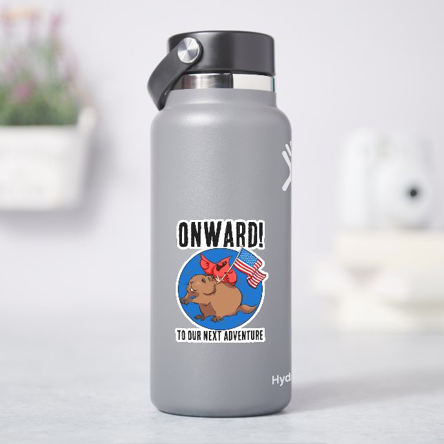 Onward To Our Next Adventure Funny Red Cardinal (HydroFlask)