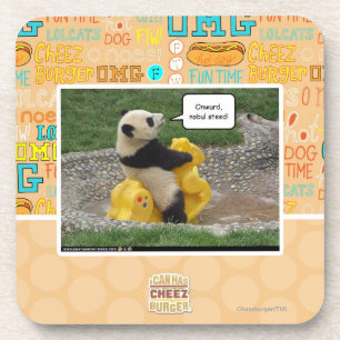 Onwurd, nobul steed! coaster