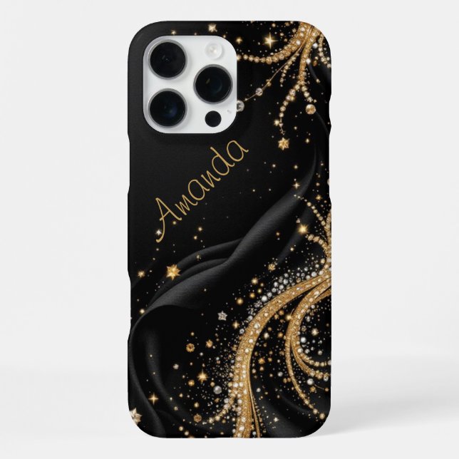 Onyx Luxe iPhone Case (Back)