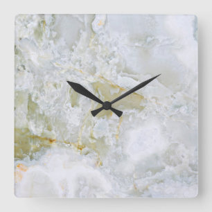 Onyx Stone Pattern Acrylic Wall Clock