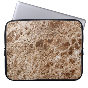 Onyx Stone Pattern Laptop Sleeve