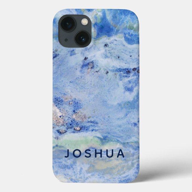 Onyx Stone Phone/iPad Case Custom Name (Back)