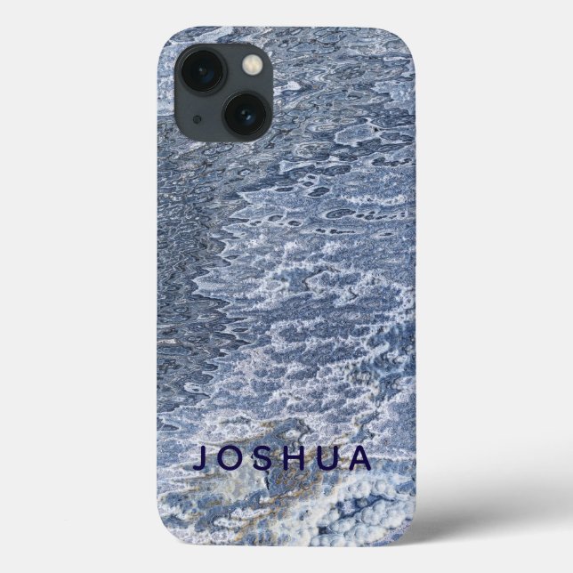 Onyx Stone Phone/iPad Case Custom Name (Back)